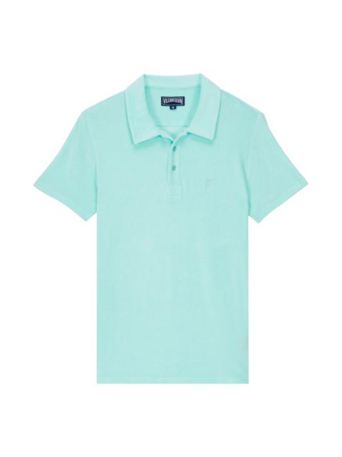 Men Jacquard Polo Solid