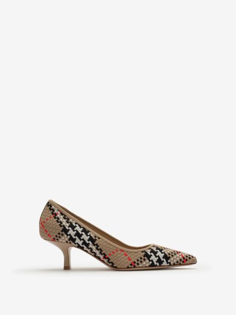 Burberry Check Dame Pumps​
