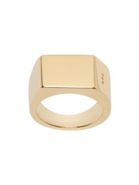 Gold Minimal Ring