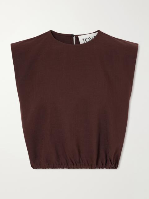 TOVE Andie Cotton-blend Blouse