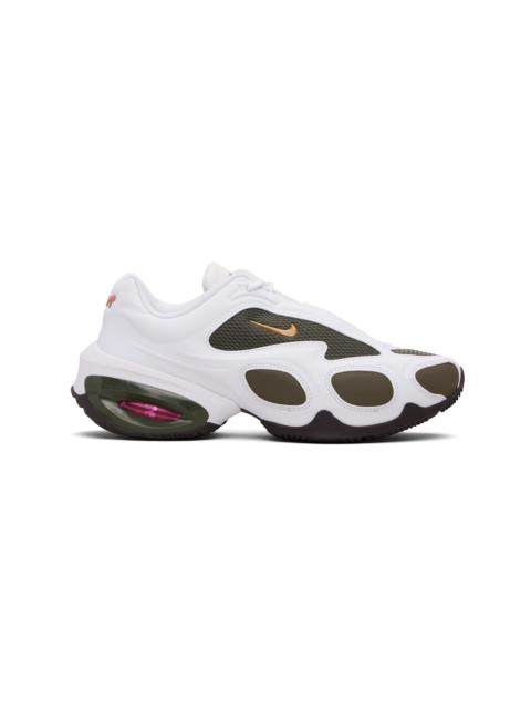 Nike White & Khaki Veneda Carter Edition Air Max Muse Sneakers
