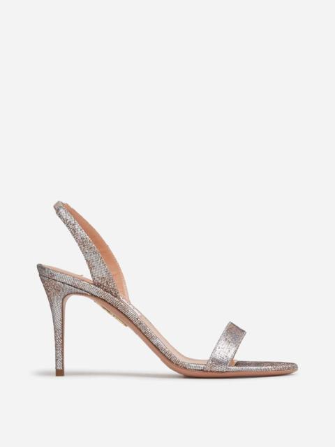 AQUAZZURA SO NUDE SANDAL
