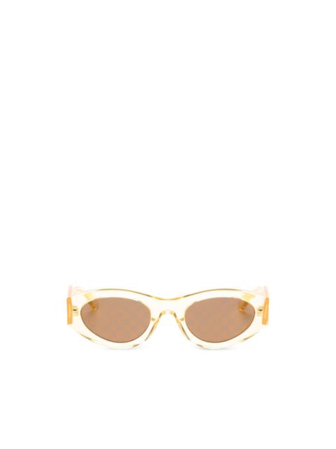 GUCCI oval-frame sunglasses