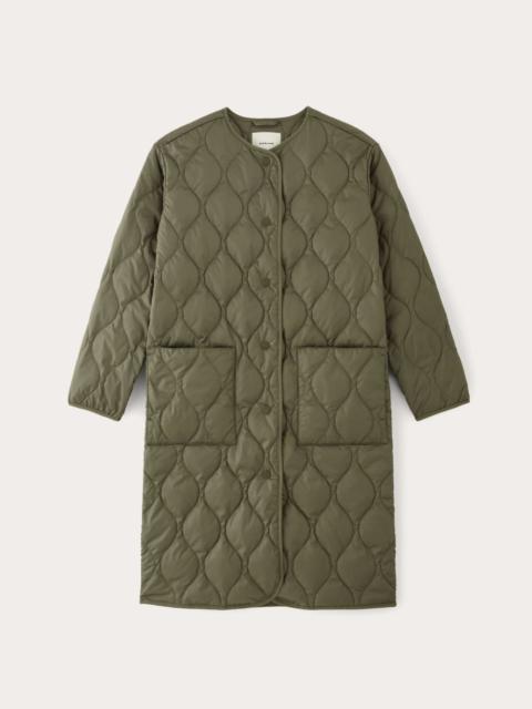 EVERLANE THE LONG QUILTED LINER