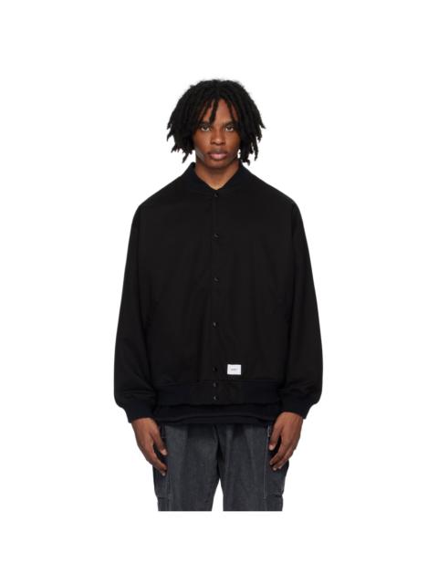 WTAPS Black Team Reversible Bomber Jacket