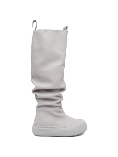 YUME YUME SSENSE Exclusive Gray Fisherman Tall Boots
