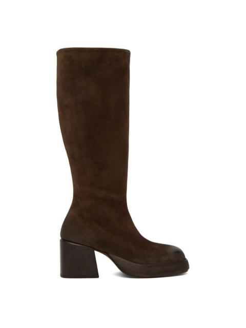 Brown Plattino Tall Boots