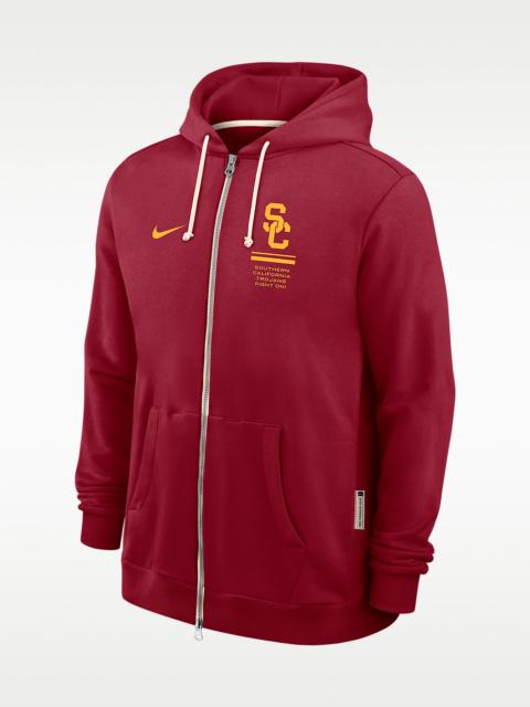 Nike USC Sideline Standard Issue Men's Nike Dri-FIT College Full-Zip Hoodie