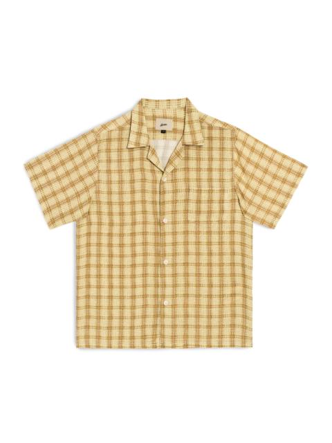 Bather Citrus Tartan Camp Shirt