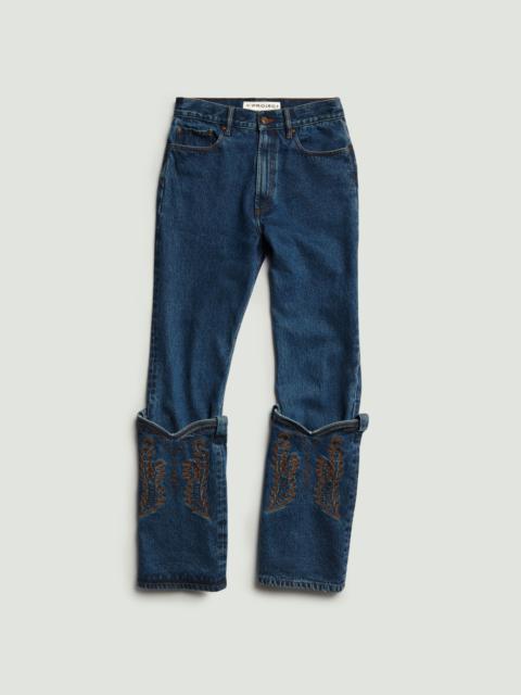 Y/Project Classic Cowboy Cuff Jeans