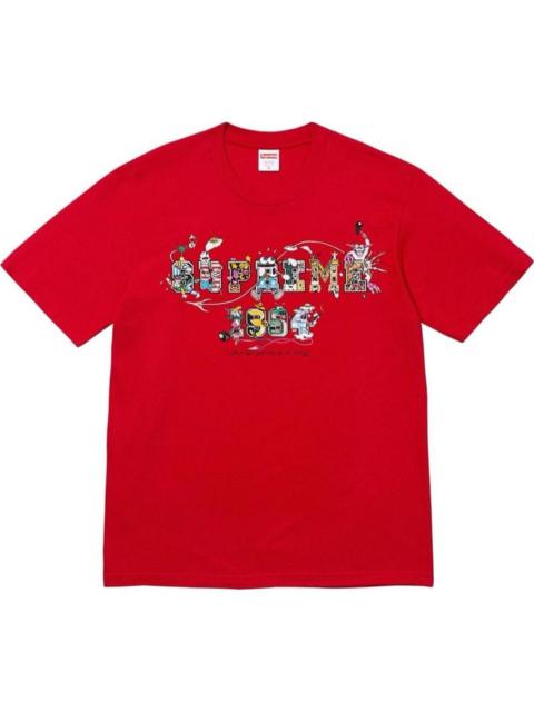 Supreme Varsity Logo T-Shirt 'Red' SUP-SS24-300