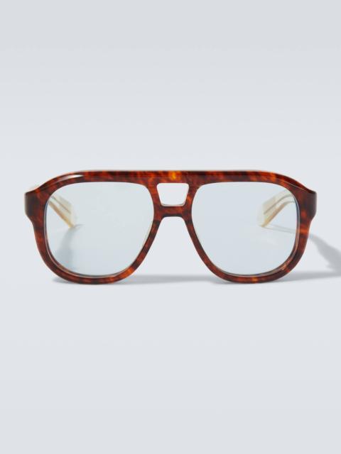 JACQUES MARIE MAGE Jasper oversized aviator sunglasses