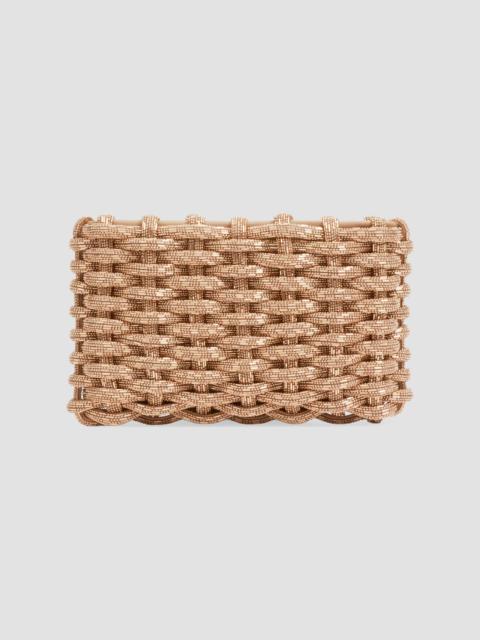 SIMKHAI Women's Morgan Metal Clutch - Gold