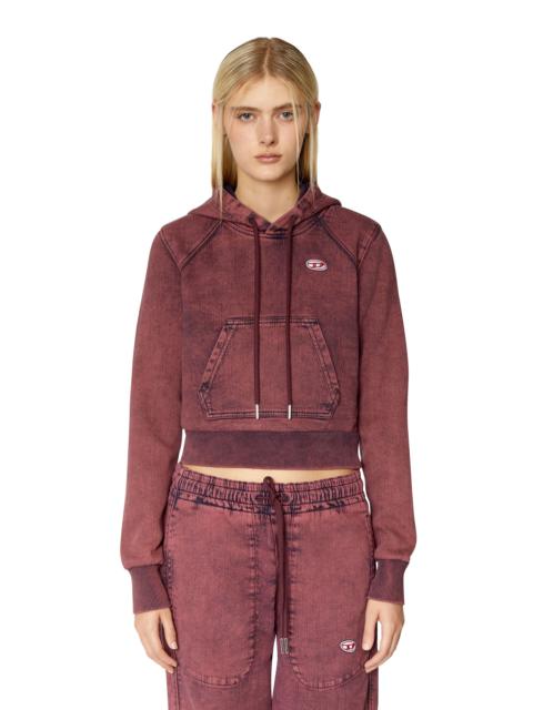 Diesel D-ANGY TRACK DENIM HOODIE