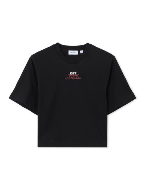 Off-White Off-White™ c/o AC Milan Crop T-Shirt