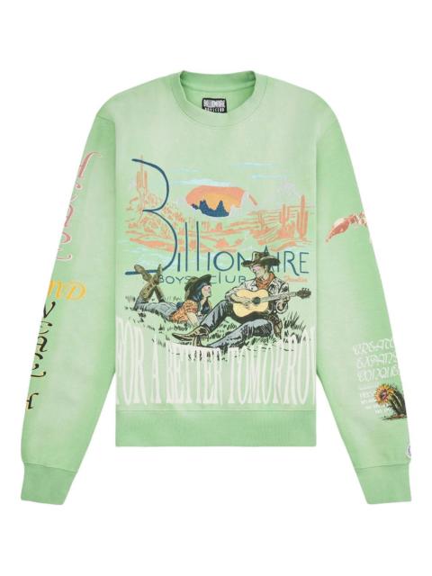 BILLIONAIRE BOYS CLUB Tomorrow Sunset graphic-print sweatshirt
