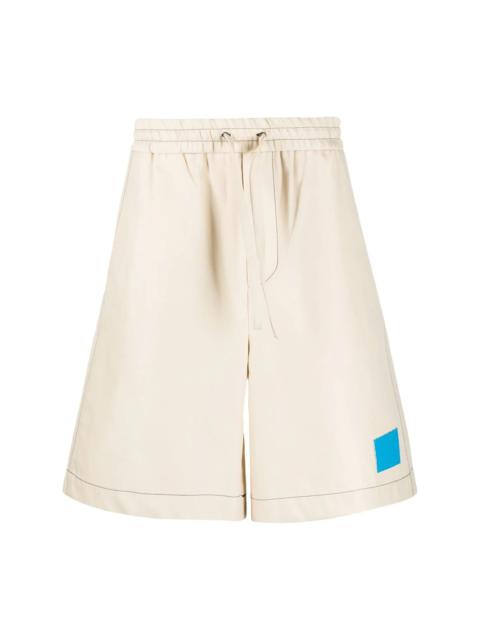 SUNNEI drawstring-fastening waistband shorts