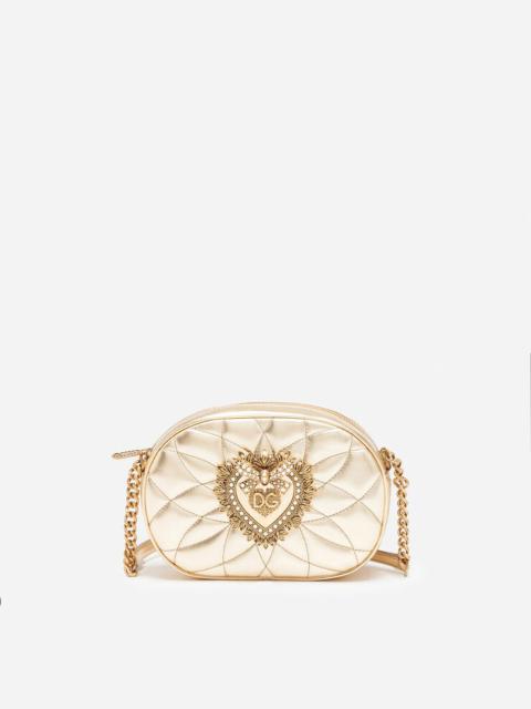 Dolce & Gabbana Devotion camera bag in quilted nappa leather