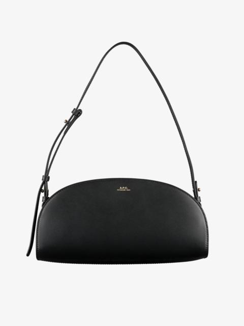 A.P.C. DEMI-LUNE SHOULDER BAG