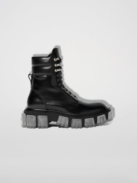 AMIRI CREPE LUG COMBAT BOOT