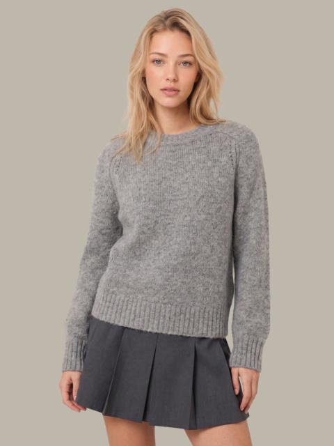 525 america Constance Relaxed Crew Po With Placed Pointelle