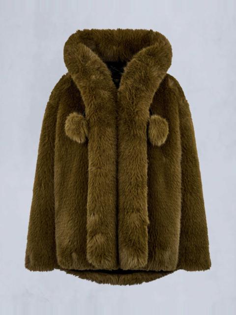 MOOSE KNUCKLES GOLD SERIES JADE FAUX FUR JACKET