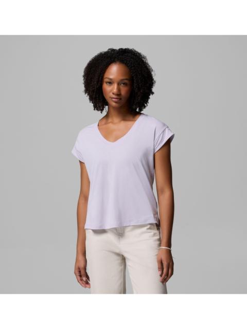 Columbia Women's Daniela Falls V-Neck Short Sleeve T-Shirt