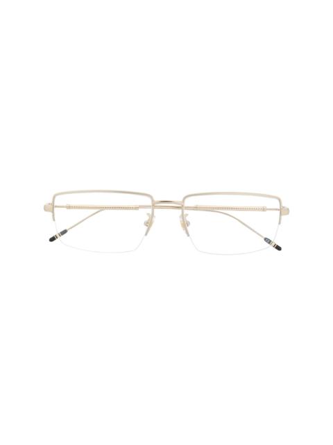 Montblanc rectangle-frame glasses