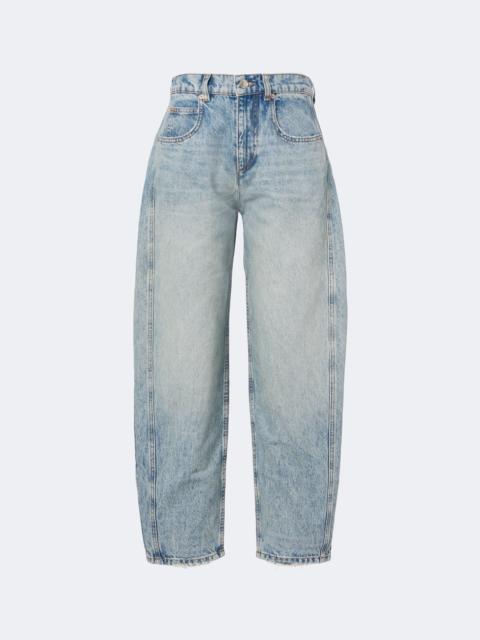 Isabel Marant Oriane barrel-leg jeans