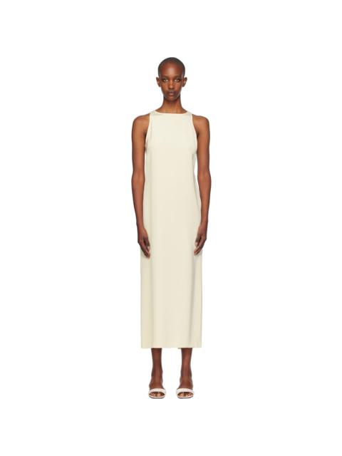LA COLLECTION Off-White Naomi Midi Dress