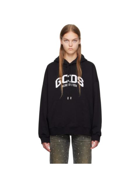 GCDS 로고 자수 hoodie