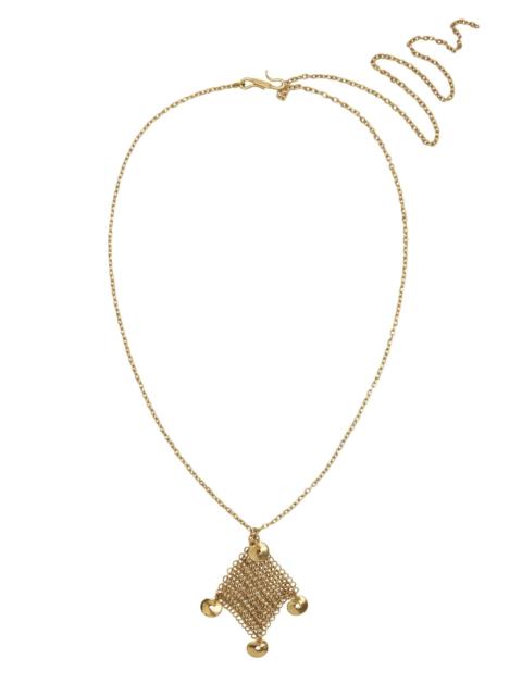 ALÉMAIS Atomic Chain Disc Pendant Necklace