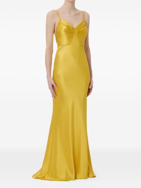 ELISABETTA FRANCHI v-neck spaghetti strap dress