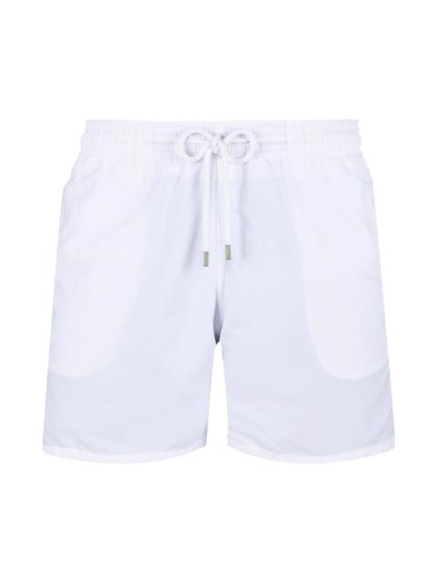 Vilebrequin Men's Unis Swim Trunks - White