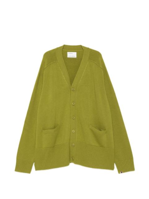 extreme cashmere Taurus pocket cardigan