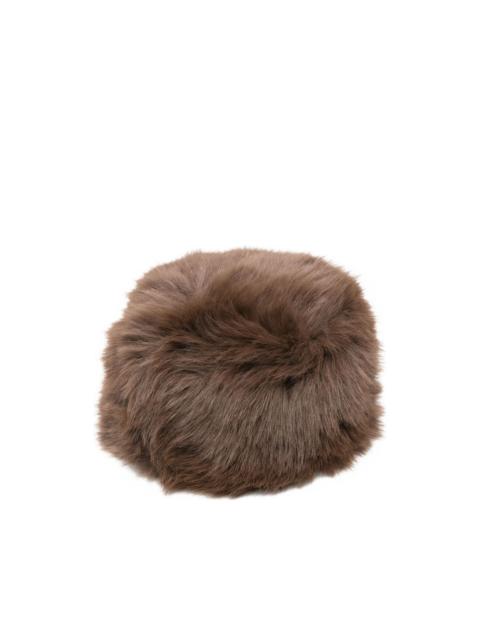 The Frankie Shop faux-fur hat
