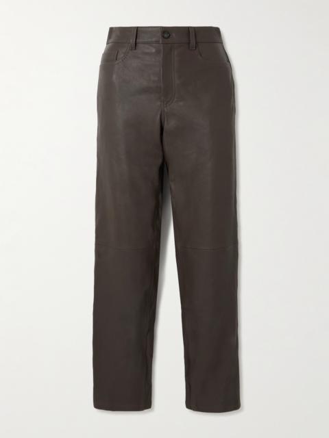 TOTEME Straight-leg Leather Pants