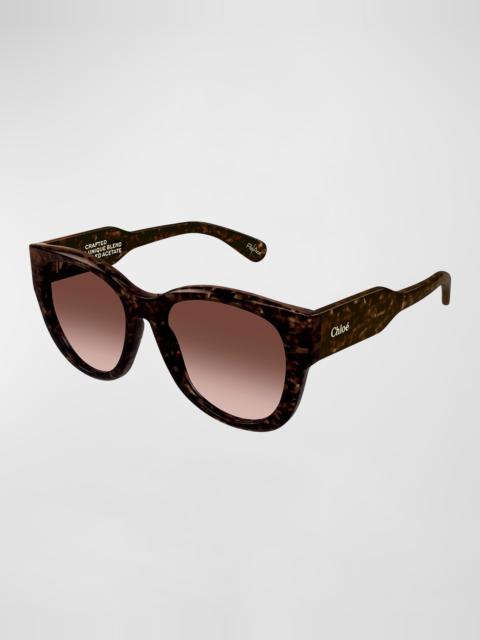 Chloé Acetate Cat-Eye Sunglasses