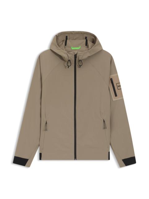 BOSS WATER-REPELLENT JACKET WITH MICRO-WAFFLE STRUCTURE