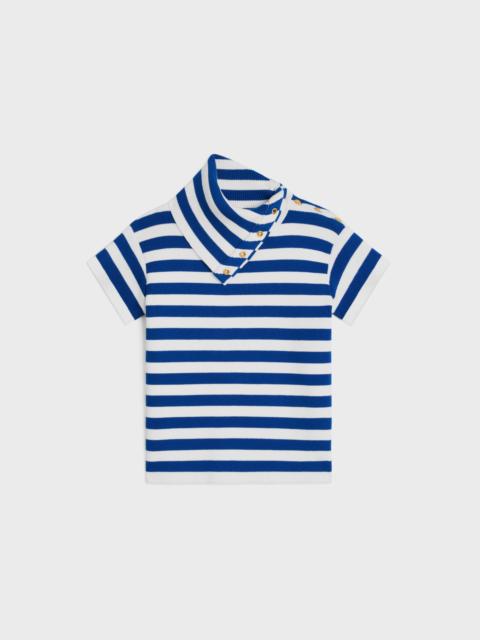 CELINE high neck top IN cotton