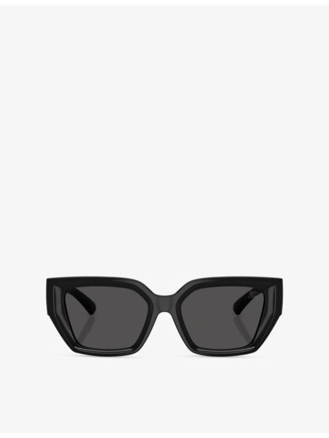 Burberry BE4472U Square-Frame Acetate Sunglasses