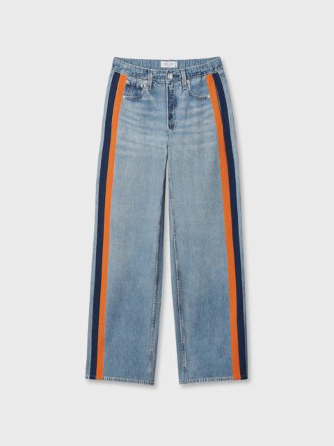 rag & bone rb Miramar Sport Stripe Track Pant Cotton Terry