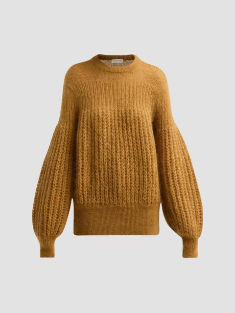 Zimmermann Women's Valiant Mohair Billow Sweater - Chartreuse