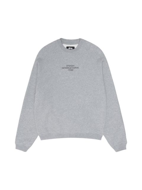 Stussy Raglan Sleeve Crew 'Grey Heather'