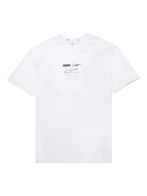 PUMA RAD/CAL Graphic Tee 'White' 671716-02