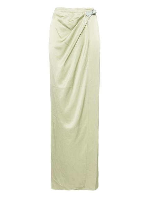 TOM FORD belted wrapped maxi skirt