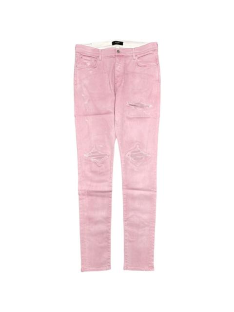 AMIRI distressed straight-leg jeans