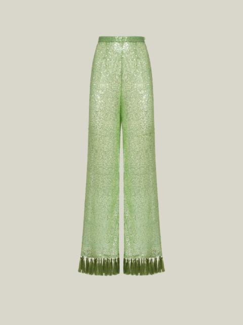 Taller Marmo Cala Escondida Pants in Acid Green