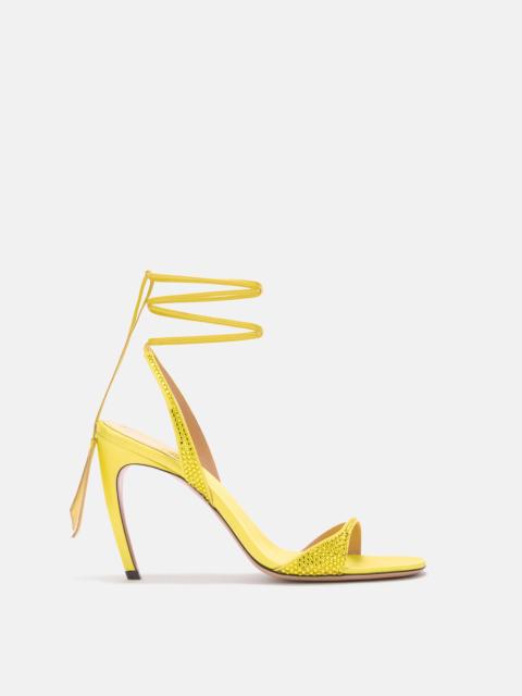 THE ATTICO ''ORA'' YELLOW SANDAL
