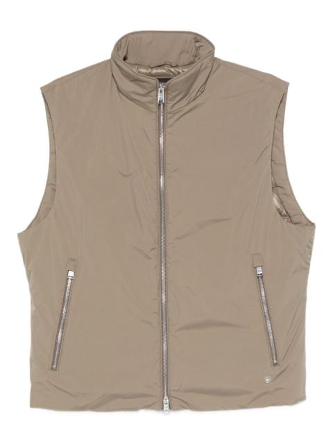 BOSS zip-up sleeveless gilet